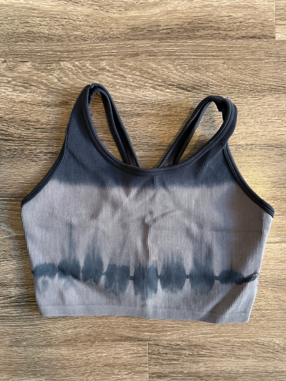 Offline by Aerie Ribbed Tie-Dye Crop Bralette